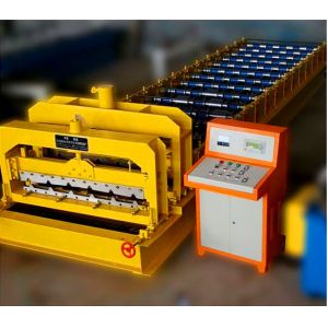 Cheap Metal Sheet Glazed Panel Roll Forming Machine For Building Raw Material for sale