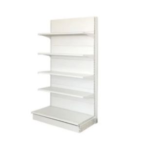 Gandola shelves for smoke shop cigarette display racks