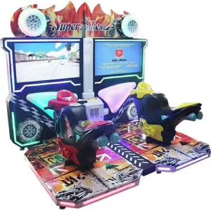 Rev Up Your Fun with Our Age 3 Years Simulation Racing Game Machine Picture