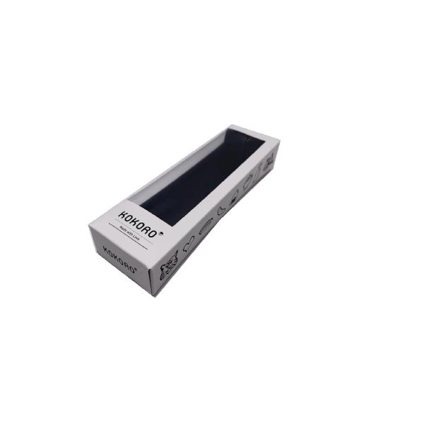 Quality Anti Fog Foldable Sushi Packaging Box White Cardboard Paper With PVC Window wholesale