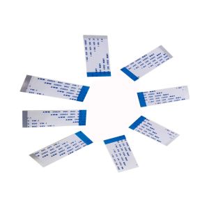 Electronics 32 AWG 10 Pins 80mm FFC Flexible Flat Cable