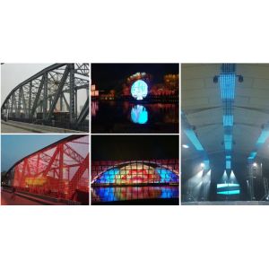 Waterproof SMD3535 5500cd/m2 Led Video Wall Display 256w/m2