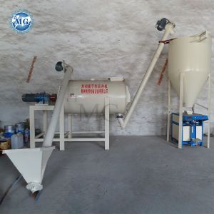 Simple Small Installation Area Dry Mortar Production Line Wall Putty Plaster