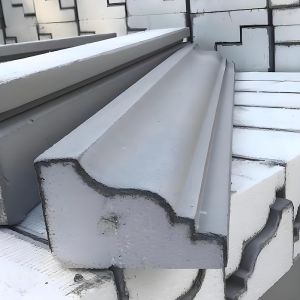 Architectural Stucco Foam Window Trim Polystyrene Foam High Density For Villa