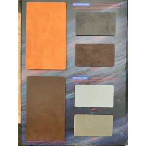 Cheap TGKELL Artificial Leather Fabric , 55&quot; Microfiber Leather Material 80g/m for sale