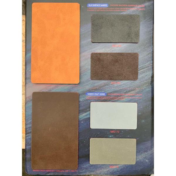 TGKELL Artificial Leather Fabric , 55" Microfiber Leather Material 80g/m