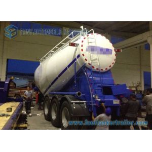 15 T 3 Axles Bulk Cement Tanker 54 Cbm Semi Tanker Trailers