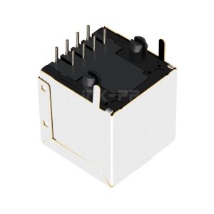 LPJE680DNL Without LED 8P8C Vertical RJ45 Modular Jack without Integrated
