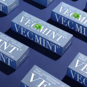 VECMINT Sea Salt & Fresh Mint Toothpaste - Leaves Your Mouth Refreshed 100g