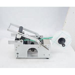 32KGS Semi Auto Round Bottle Labeling Machine High Accuracy Labeler Machine For