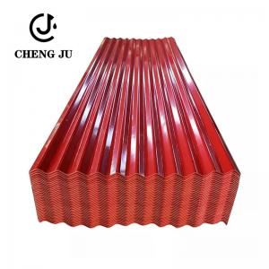 Cheap Red Corrugated Metal Roofing Wave Panel ASA PVC Glazed Colored Corrugated Roofing Sheet Tiles for sale