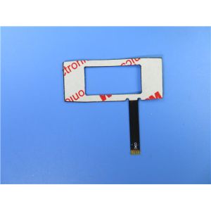 Multilayer Flexible Circuit 4-layer FPC Built on Polyimide With Black Solder