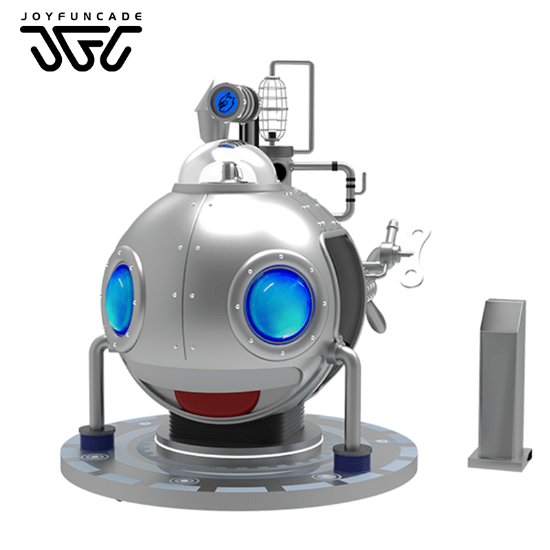 VR Submarine with 360° Panoramic Shooting and Dual-Seat Interactive Design