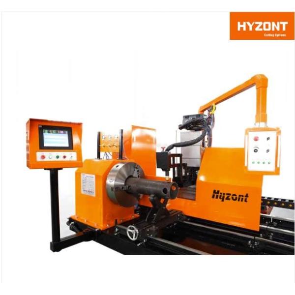 Quality CNC Pipe Profile Plasma Cutting Machine 800mm Diameter For Shipbuilding and Steel PEB Building wholesale