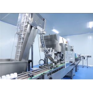 16 Channels Pharmaceutical Tablet Production Line Include Counting Bottling And