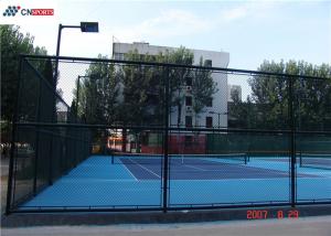 Cheap Silicon Polyurethane Tennis Court Flooring ISO9001 Anti Slide for sale