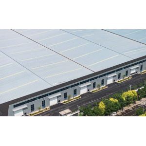 Modern Prefabricated Steel Structure Workshop Building With Sandwich Panel And