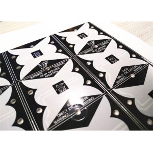 LED Aluminum Light Single Layer Black Soldmask Print Circuit Board PCB Board