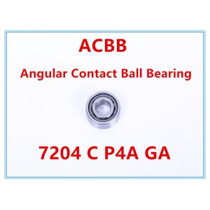 China 7204 C P4A GA Angular Contact Ball Bearing on sale
