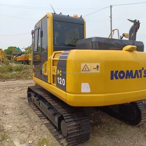 Original Hydraulic Pump 12 Ton Komatsu PC120 Used Excavator Crawler in Good