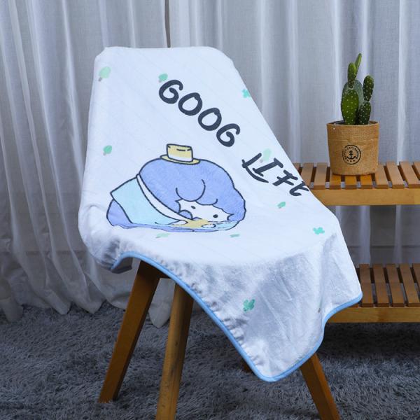 Sublimation Custom Designs Plush New Born Baby Blanket Super Soft