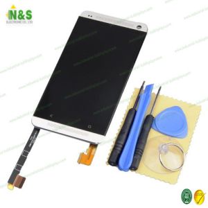 100 Original HTC M7 One Touch Mobile Phone LCD Screen with Digitizer , Mobile