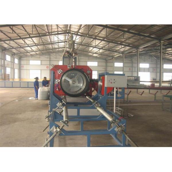 Quality HDPE LDPE Plastic Sprial Pipe Making Machine With PLC Control System wholesale