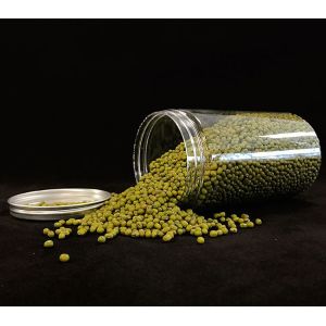 Smooth Surface Plastic Cosmetic Jar Within Customized Printing And Pressure