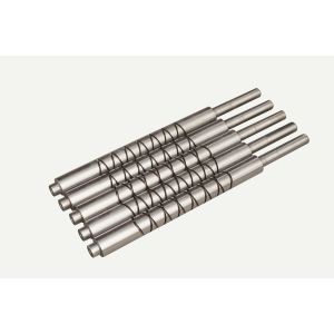 PVC PE PP Surface Leather Embossing Roller 300mm Dia Extrusion Machine Parts