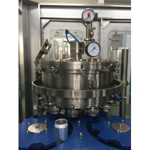 2000bph Automatic Aluminum Can DRAFT Beer Filling Machine