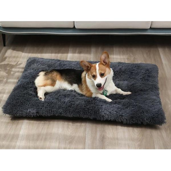 Removable Non Slip Faux Fur Dog Mat Plush Orthopedic Dog Mattress