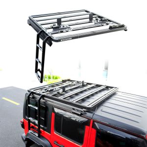 18-23 Wrangler Rubicon Jeep Fitment Universal Aluminum Roof Rack for Off Road Vehicles