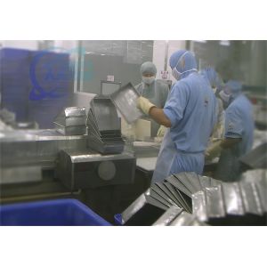 Seafood, fish and shrimp processing plant thawing rapid plate dividing machine