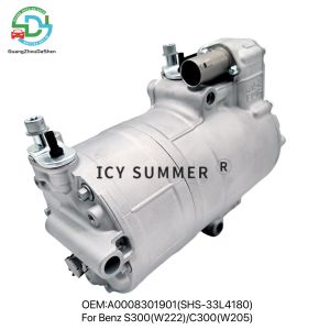 A000830190 SHS-33L4180 Hybrid Car AC Compressor For Benz S300 W222 C300 W205