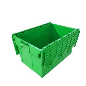 Multi-functional Plastic Crates in Solid Box Style with Internal Size of