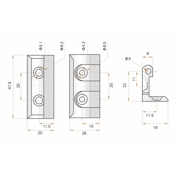 Reliable And Easy To Use Electrical Panel Door Hinge