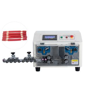 High Precision Fast Speed 16sqmm Cable Cut And Strip Machine For Wire Stripping