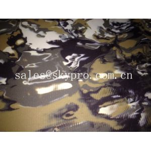 Professional Camouflage PE / EVA foam rubber sheets insole / outsole use
