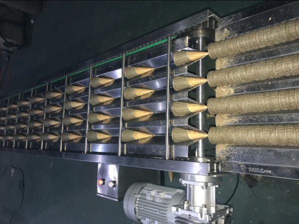 Quality Automated Ice Cream Cone Making Machine With Schneider PLC Controller wholesale