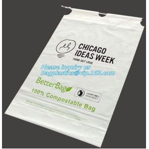 China 100% compostable plastic fruit bags,PLA bag of fruit, cornstarch biodegradable and compostable plastic roll bag,McDonald on sale