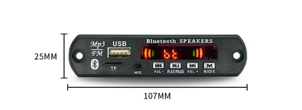 FM Radio Function MP3 BT Decoder Board Lossless Audio Readout FM Folder Player Decoder