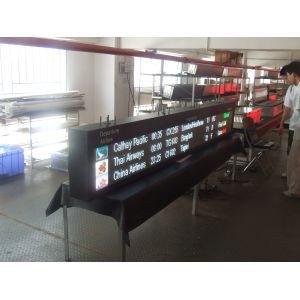 IP65 Airport Flight Display Board Passenger Assistance System