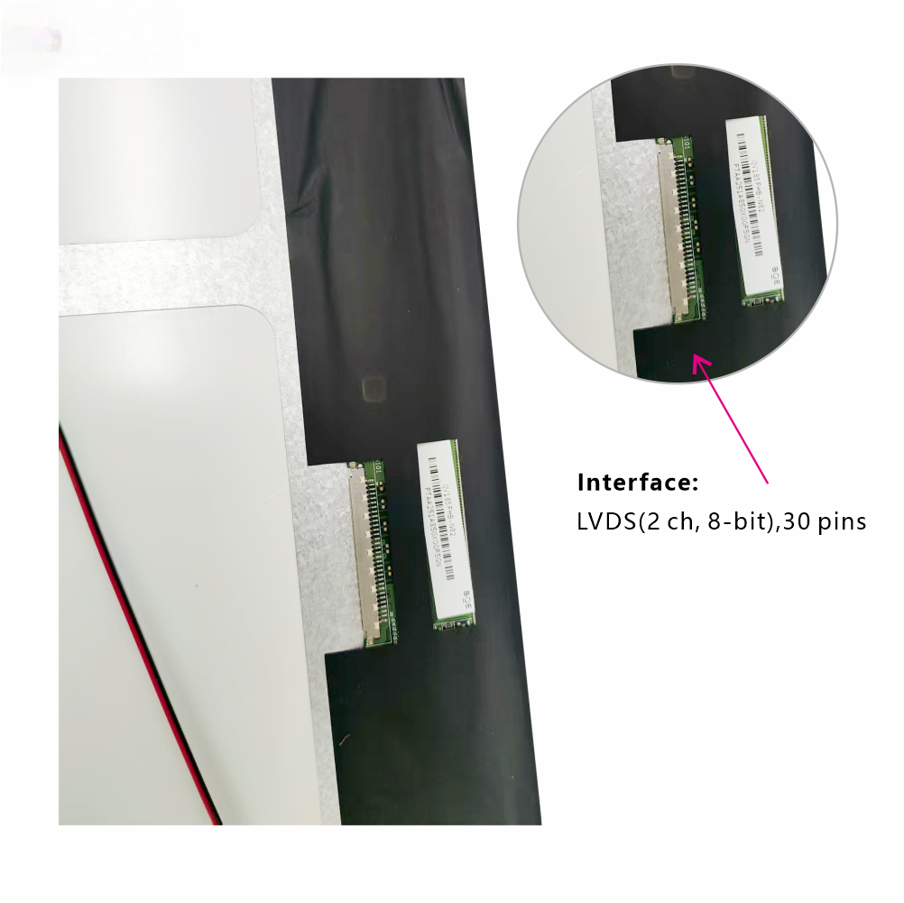 18.5-Inch Large FHD Industrial Display | 1920×1080 Resolution, LVDS Interface, 300cd/m² Brightness for Equipment Monitoring & Workshop Control Panels