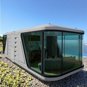 Modern Container Space Capsule Mobile Home Bed Capsule Tiny House 10000kg
