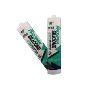 Cartridge Pack Clear Aquarium Silicone Sealant , 280ml Aquarium Adhesive Sealant