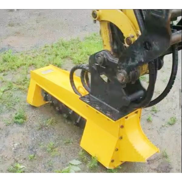 Tree Lawn Flail Mower Excavators Attachment For 12-15 Tons Excavator