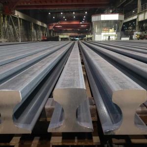 Cheap GB Standard Train Steel Rail QU100 Perfect Solution for Modern Railway Construction for sale