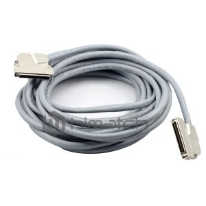Gray Data Communication Cable , MDR 68 Pin To MDR 68 Pin SCSI Cable UL Approved