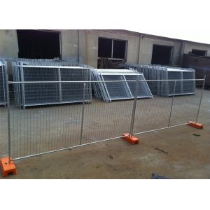 China HDG NZ Auckland Temporary Construction Site Fencing Panels OD 33mm outer diameter wall thick 2.00mm 2100mmx3300mm on sale