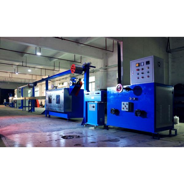 50KW PVC PE 70+35 YASKAWA Inverter Double Color Cable Extruder Machine